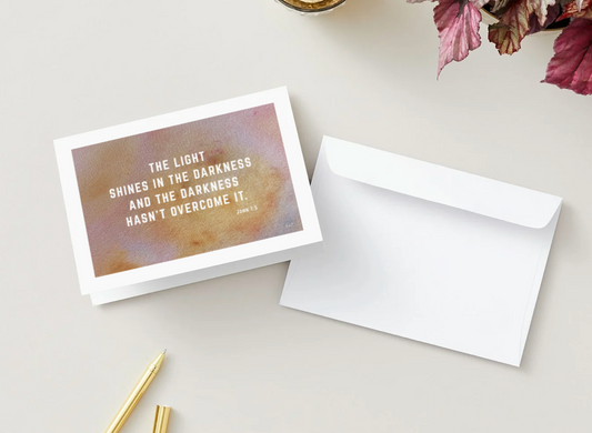 Greeting Card: John 1:5