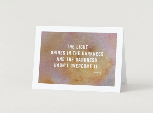 Greeting Card: John 1:5