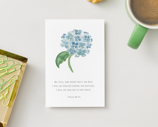 Flat Card: Be Still and Know