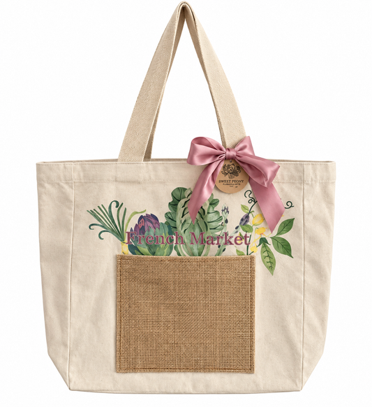 French Market Tote Bag