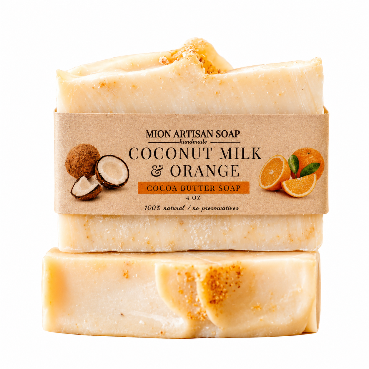Coconut Milk & Orange Bar Soap