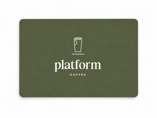 Platform Coffee Gift Card