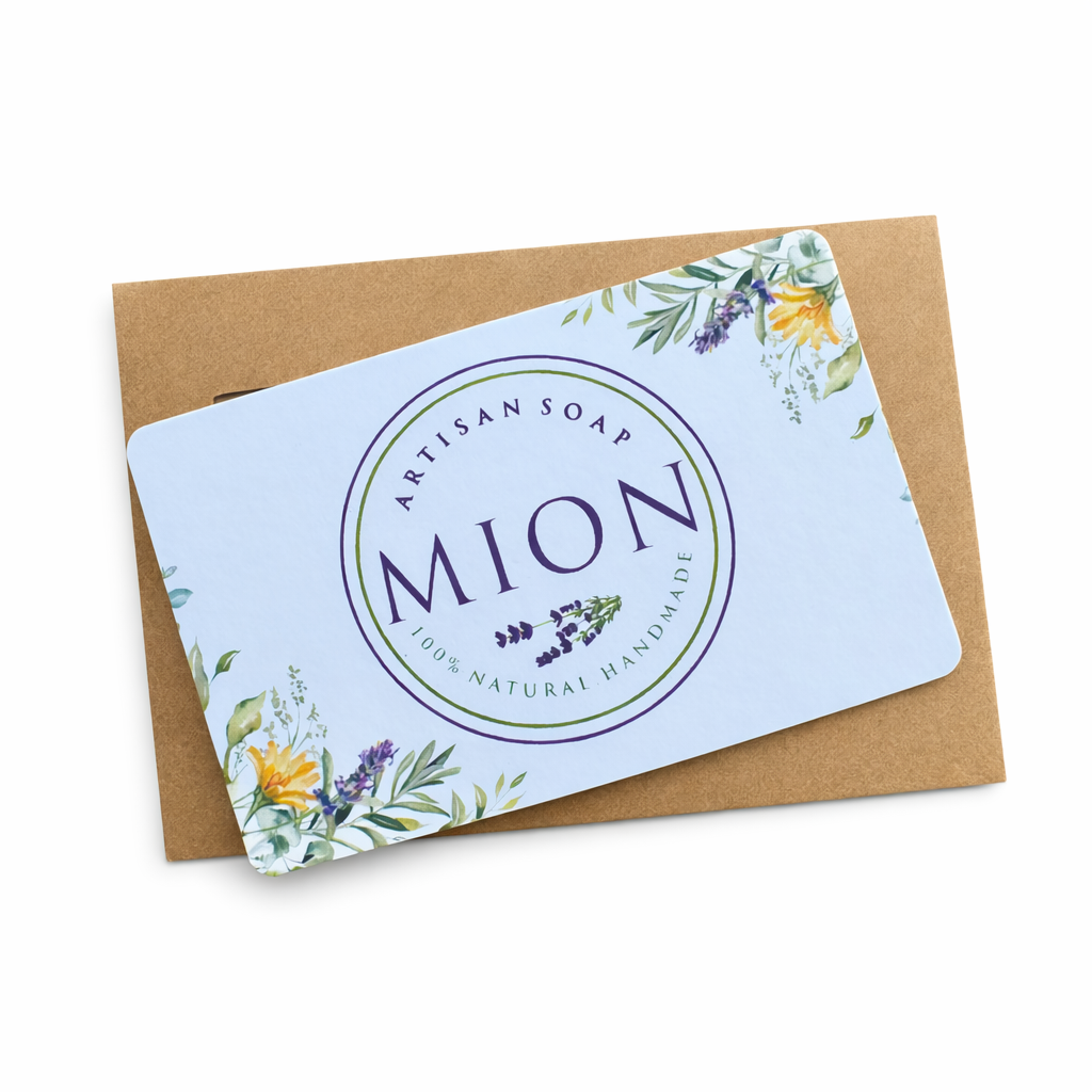 $20 Gift Card to MION Artisan Soap
