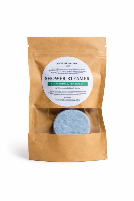 Shower Steamer from MION Artisan Soap (Eucalyptus/Peppermint)
