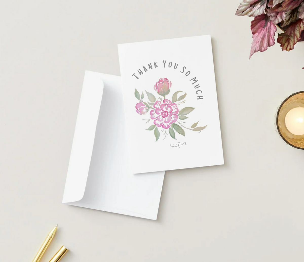 Greeting Card: Thank You So Much