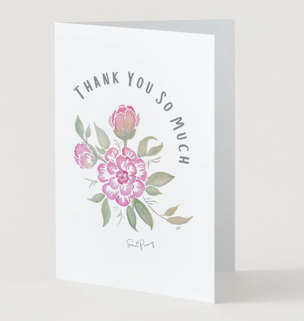 Greeting Card: Thank You So Much